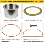Air Compressor Cylinder Sleeve & Ring Kit Replaces Craftsman K-0650