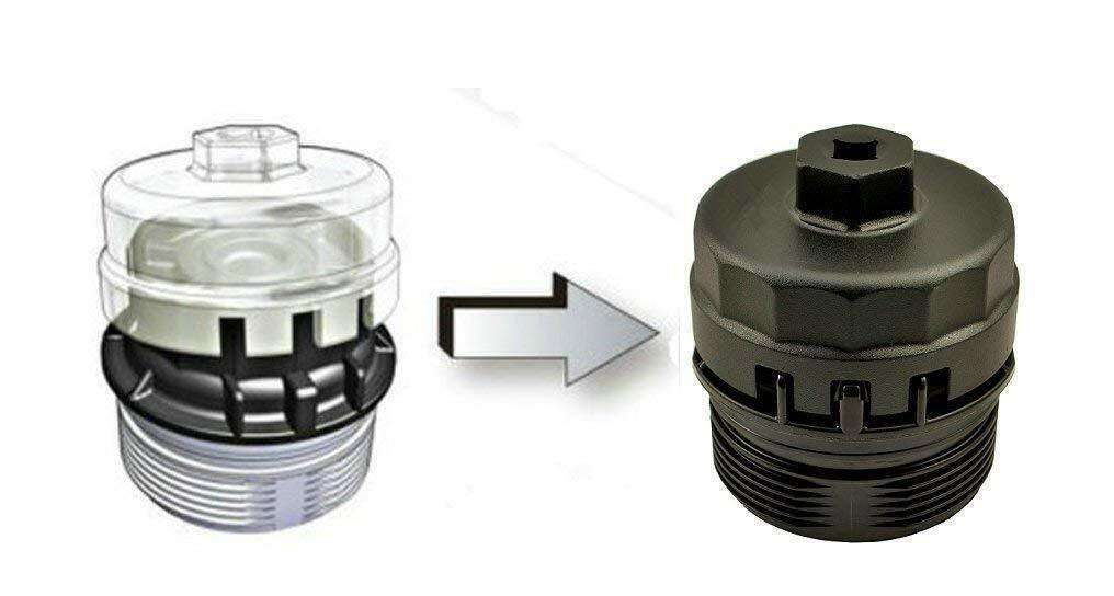 Black Oil Filter Cap Wrench For Toyota Camry RAV4 Highlander Tacoma Tundra Lexus