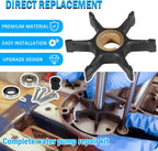 382296 Outboard Water Pump Impeller Rebuild Kit for Evinrude Johnson 9.5hp 10hp