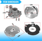 382296 Outboard Water Pump Impeller Rebuild Kit for Evinrude Johnson 9.5hp 10hp