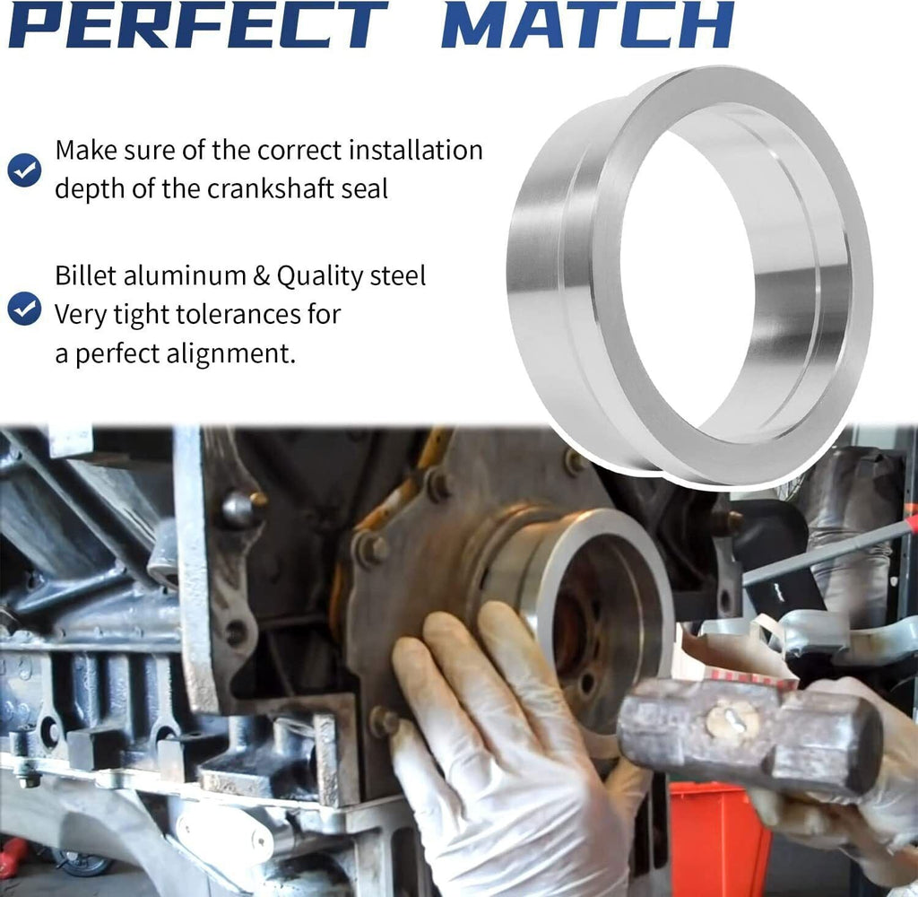 For LS 5.3 5.7 6.0 GM Gen III IV Rear Main Cover Alignment Tool Seal Installer