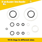 Floor Jack Seal Repair kit for Costco Arcan Dual Pump Plunger 3 or 3 1/4 Ton