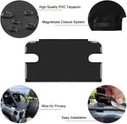 Cargo Cover Tonneau Cover Shield for 2007-2018 Jeep Wrangler JK Unlimited 4-Door