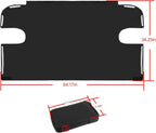 Cargo Cover Tonneau Cover Shield for 2007-2018 Jeep Wrangler JK Unlimited 4-Door