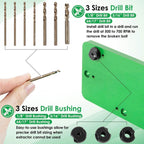 71500 Exhaust Manifold Bolt Drill Template Removal Tool Kit for Dodge 5.7L Hemi