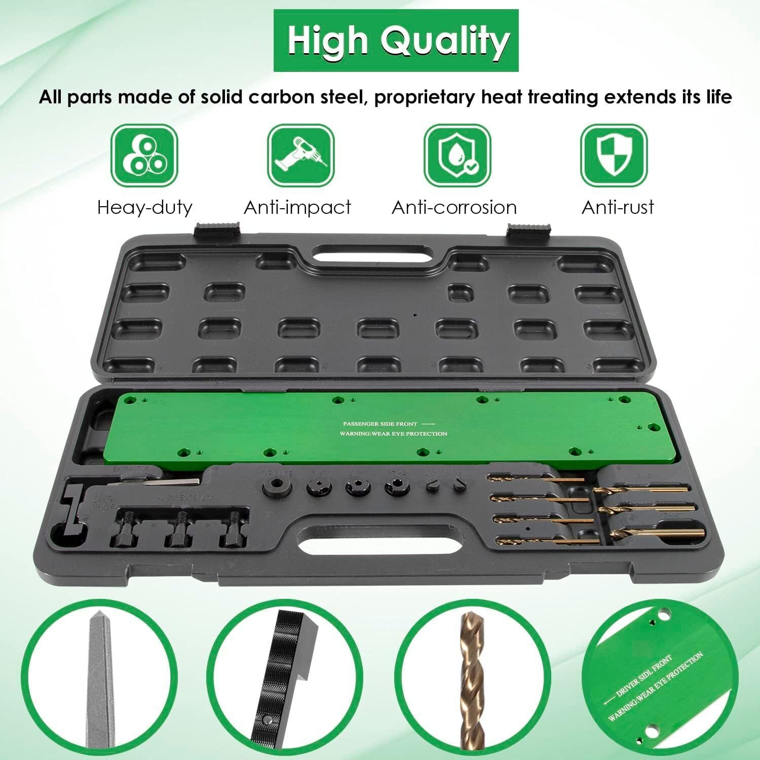 71500 Exhaust Manifold Bolt Drill Template Removal Tool Kit for Dodge 5.7L Hemi
