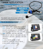 Replaces MKR-US2-10 Sonar 2 Adaptor Cable Fit for Minn Kota Lowrance Fish Finder