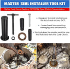 For Ford Focus Festiva DCT DPS6 Dual Clutch Transmission Seal Installer Tool Kit