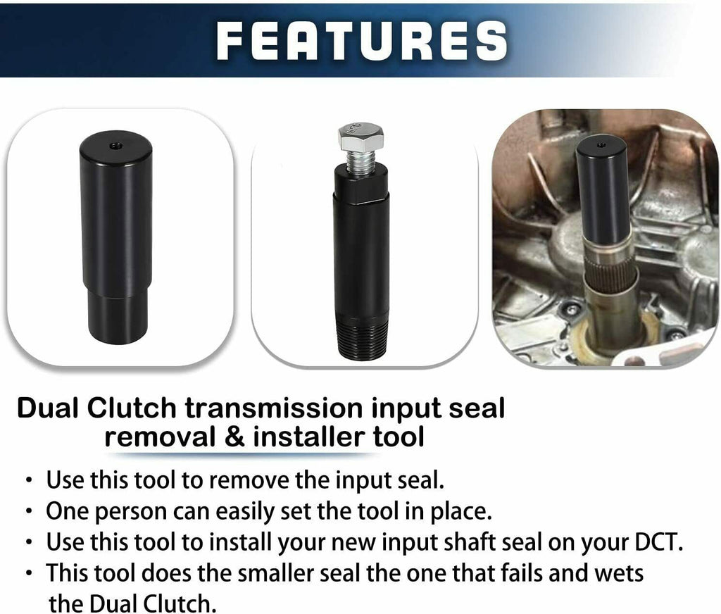 For Ford Focus Festiva DCT DPS6 Dual Clutch Transmission Seal Installer Tool Kit