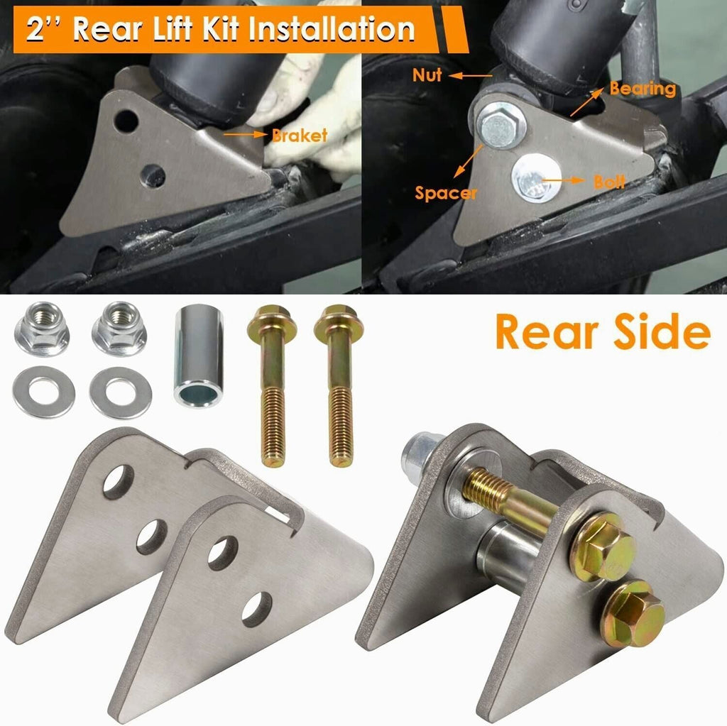 2" Front Rear Full Lift Kit for Polaris Ranger 400/500/800 2010-2014 Crew UTV
