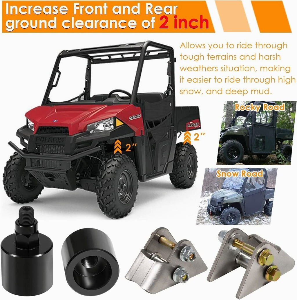 2" Front Rear Full Lift Kit for Polaris Ranger 400/500/800 2010-2014 Crew UTV