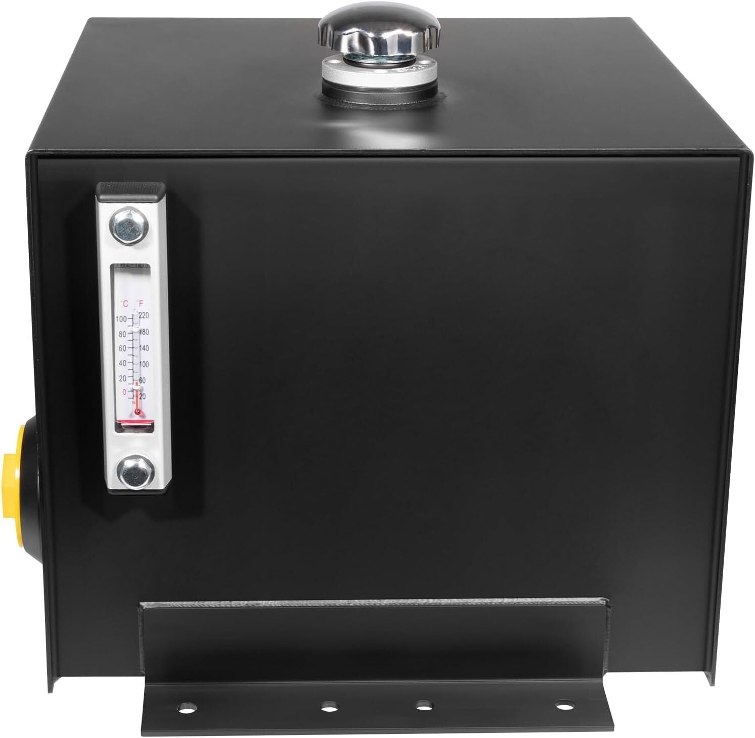 7-Gallon Hydraulic Fluid Reservoir Tank 14 Gauge Steel for Hydraulic Systems
