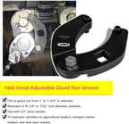 1266 & 7463 Gland Nut Wrench for Hydraulic Cylinder Nuts 2" to 6", 1" to 3-3/4"