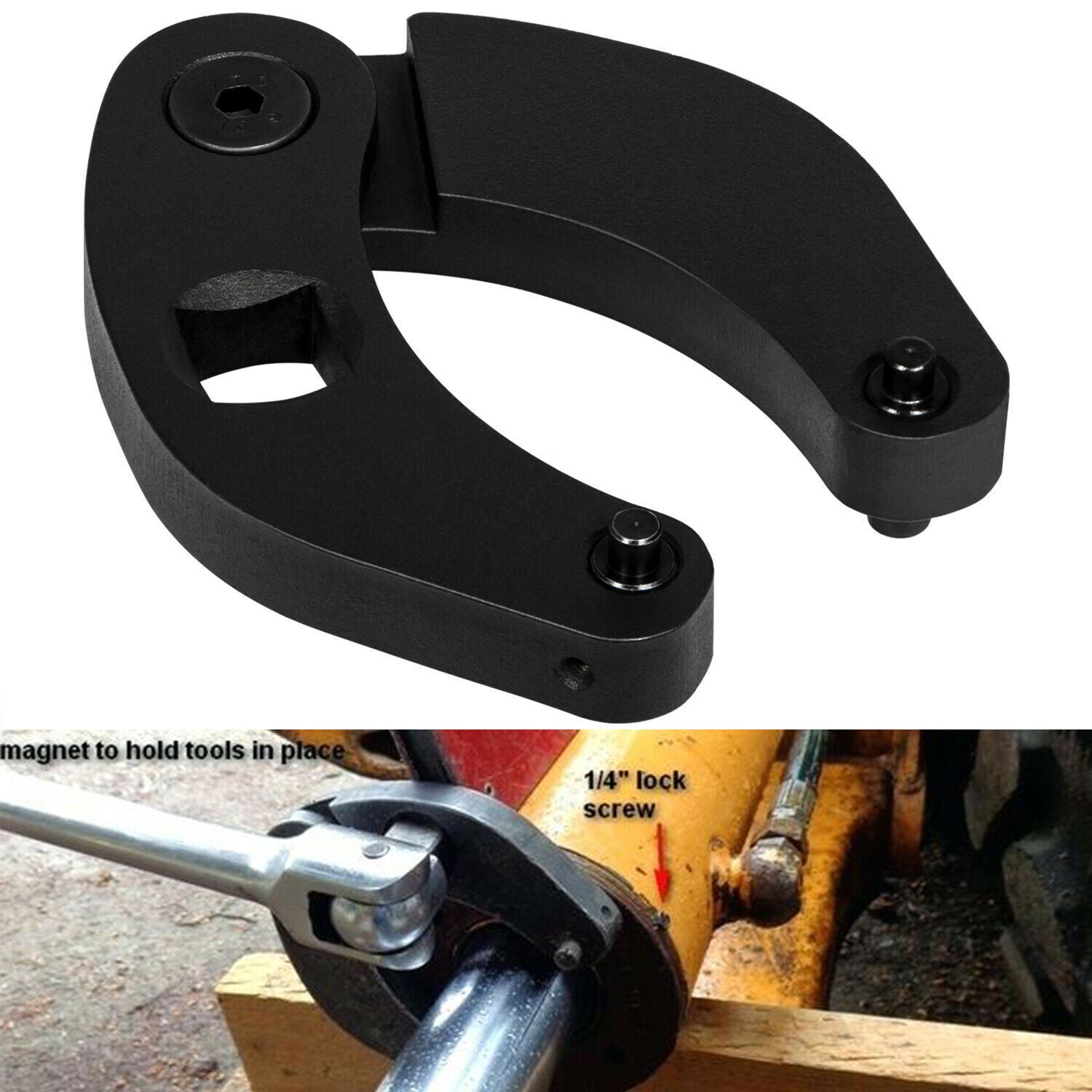 1266 & 7463 Gland Nut Wrench for Hydraulic Cylinder Nuts 2" to 6", 1" to 3-3/4"