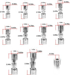 12030 Flare Nut Socket Set 3/8" Drive Fuel Line Socket Wrench 10mm-19mm 10PCS