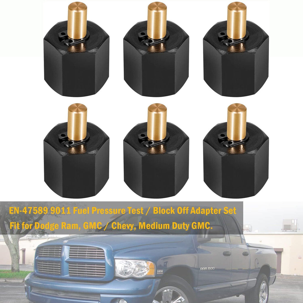 9864A 9864 Fuel Rail Block Off Cap for Duramax 6.6L 07-18 Dodge Ram Cummins 6.7L