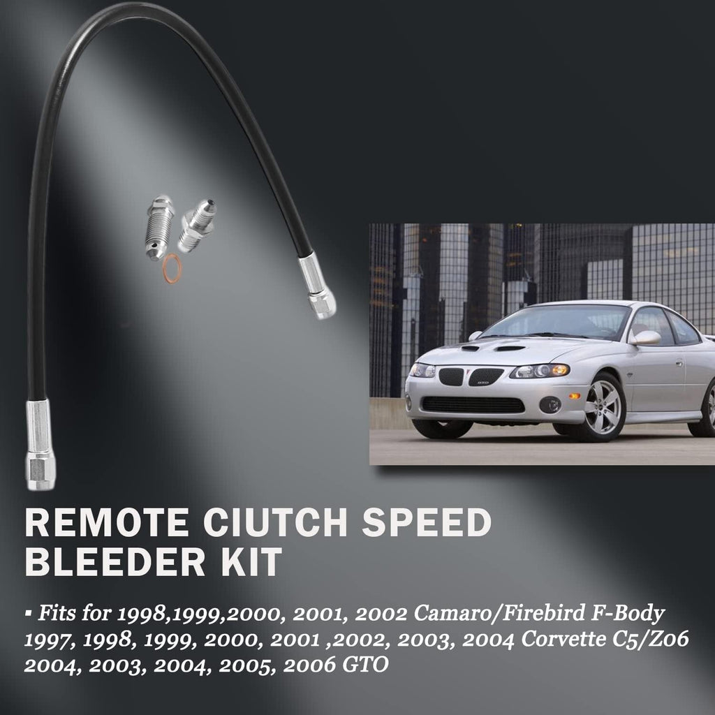 LS1 LS6 LSX T56 Remote Clutch Speed Bleeder Kit for Camaro Firebird Corvette GTO