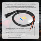 187103A1 RE37651 86511459 Aux Power Cord For John Deere Case-IH Ford/New Holland