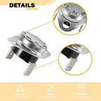 31091 High Temp Limit Switch 190 for Dometic/Atwood/HydroFlame RV Furnace Heater