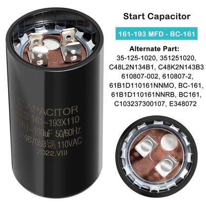 Pool Pump Motor Start Capacitor For Hayward Super Pump & Max Flo Pump 0.75-1.5HP