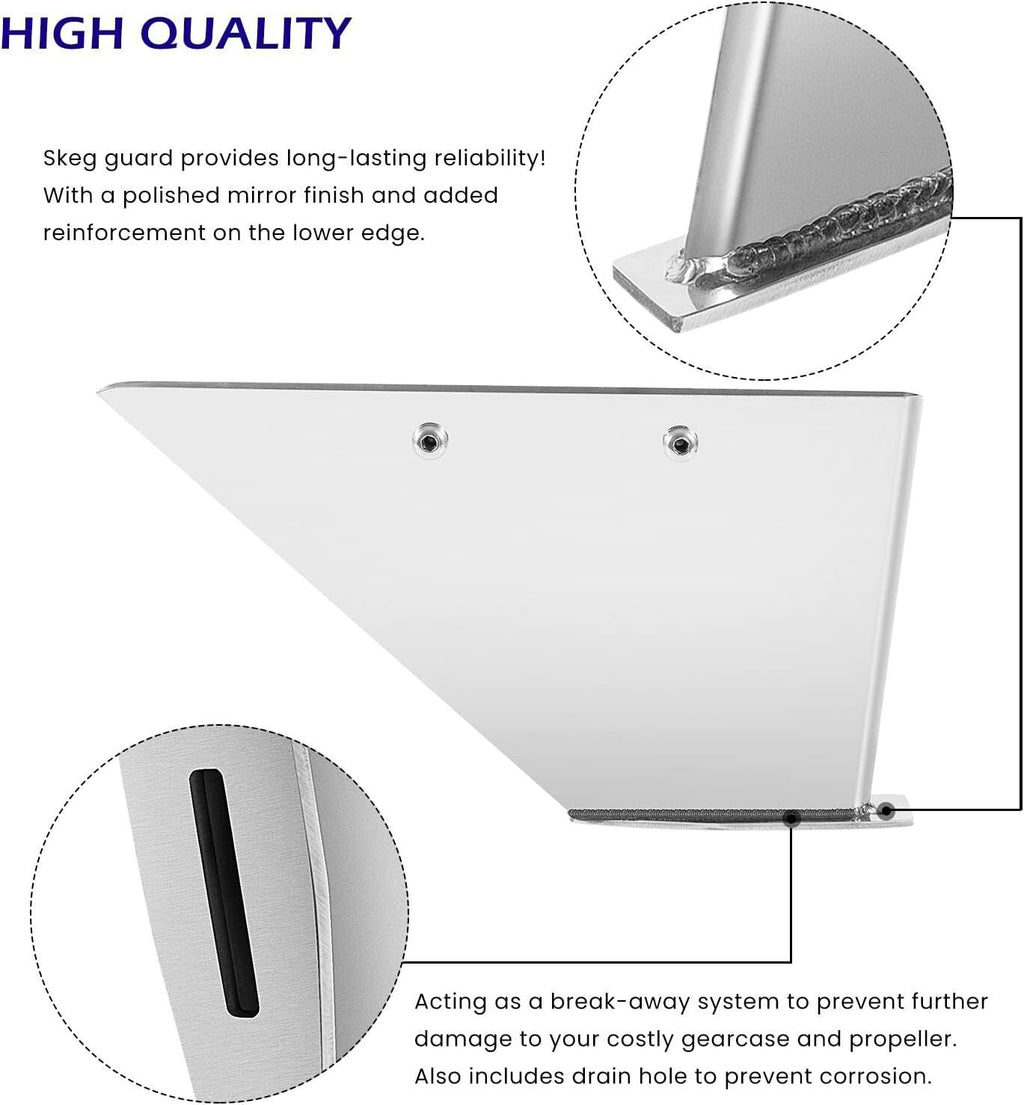 27021 Skeg Guard Protector SkegGuard for Mercury Mercuriser Alpha 1 1985-1990