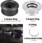 4-TEC Drive Shaft Carbon Ring Seal Rebuild Tool Kit for Sea Doo GTI GTX GTS Wake