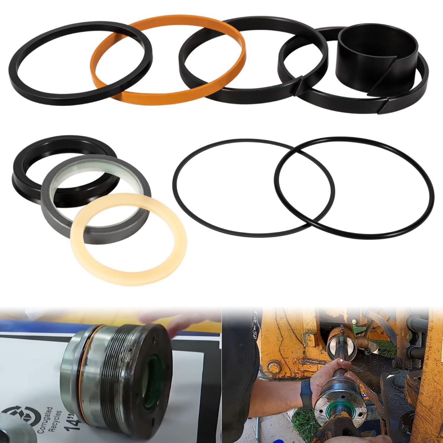 1543273C1 G109423 G105545 Hydraulic Cylinder Seal Kit for Case 450 455 550 580