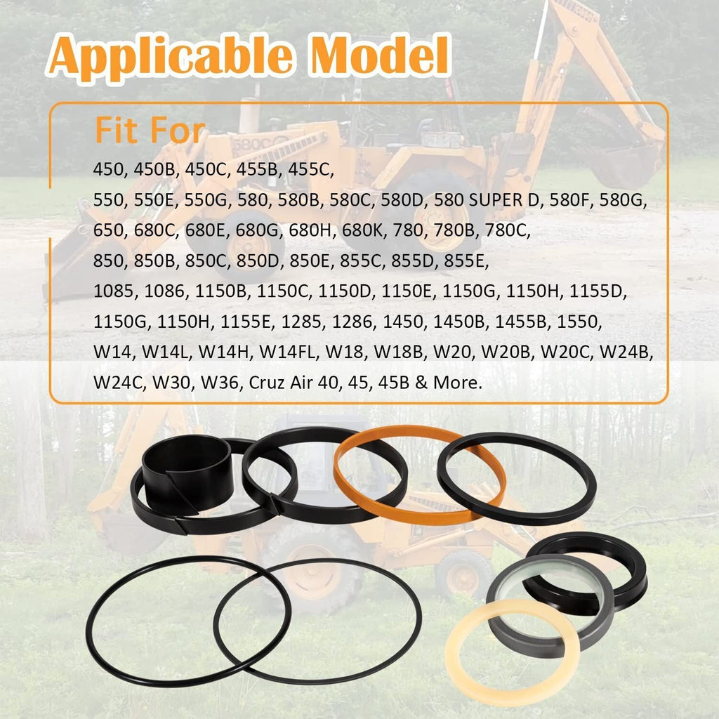 1543273C1 G109423 G105545 Hydraulic Cylinder Seal Kit for Case 450 455 550 580