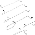 6 Pcs Fuel Injection Line Kit w/ Clamps for CAT Caterpillar 3406B 3406C 1917942