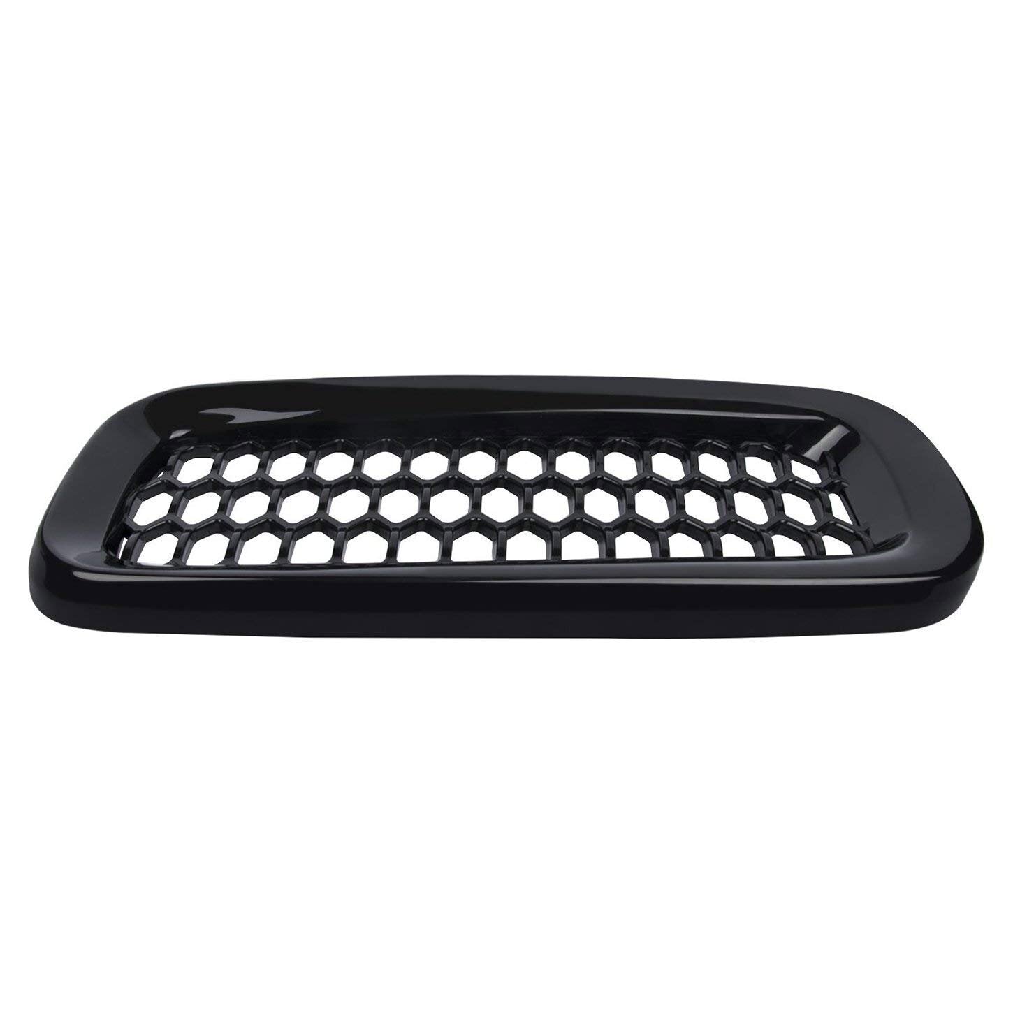 7X Front Grill Mesh Black Grille Insert Cover Guard for Jeep Renegade 2015-2018