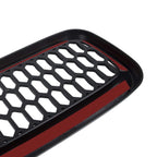 7X Front Grill Mesh Black Grille Insert Cover Guard for Jeep Renegade 2015-2018