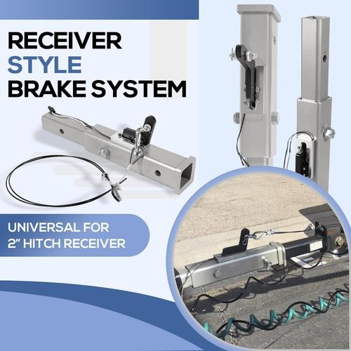 Replace For RBS-4000 Receiver Style Brake System For 2” Hitch Receiver