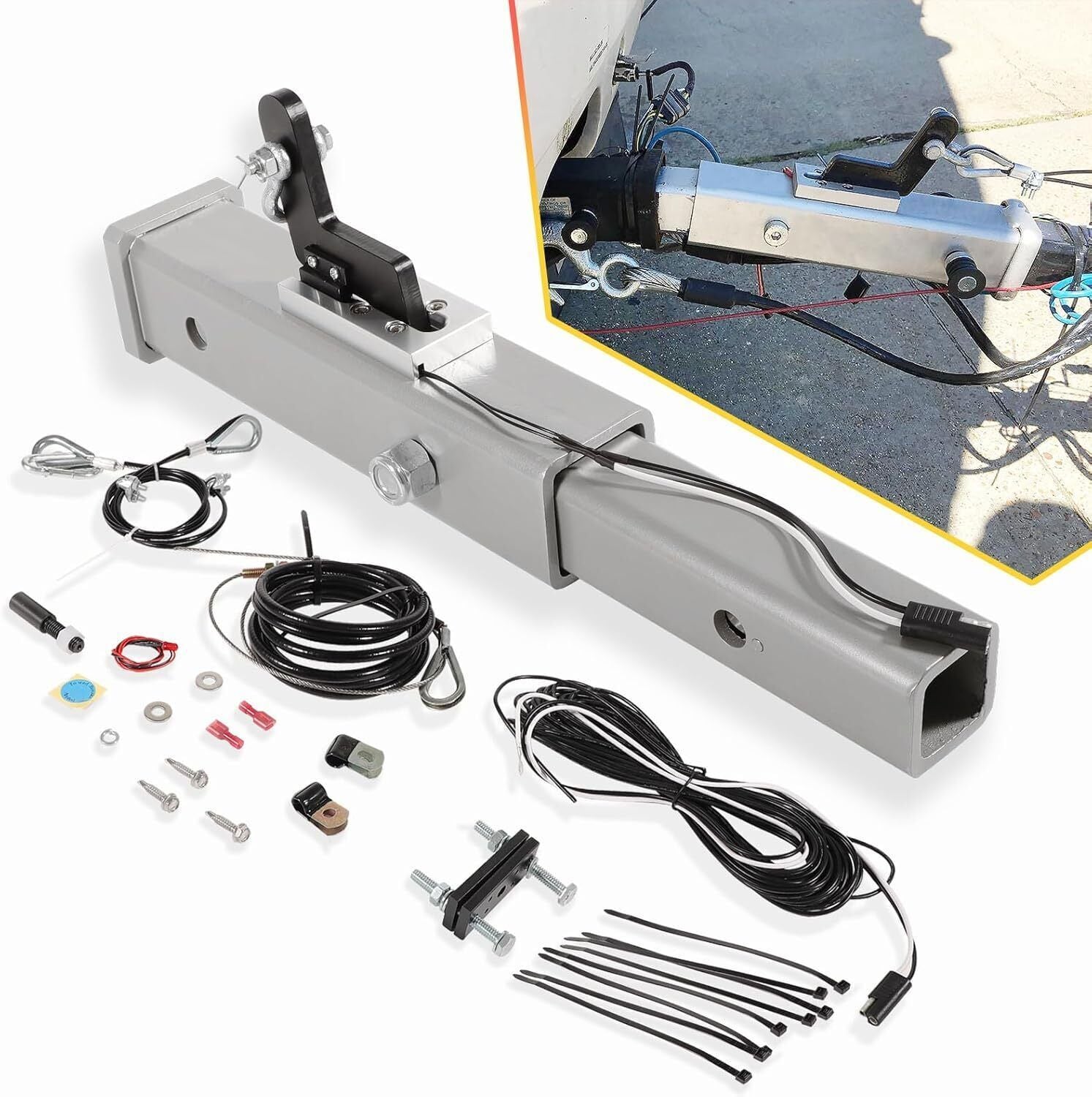 Replace For RBS-4000 Receiver Style Brake System For 2” Hitch Receiver