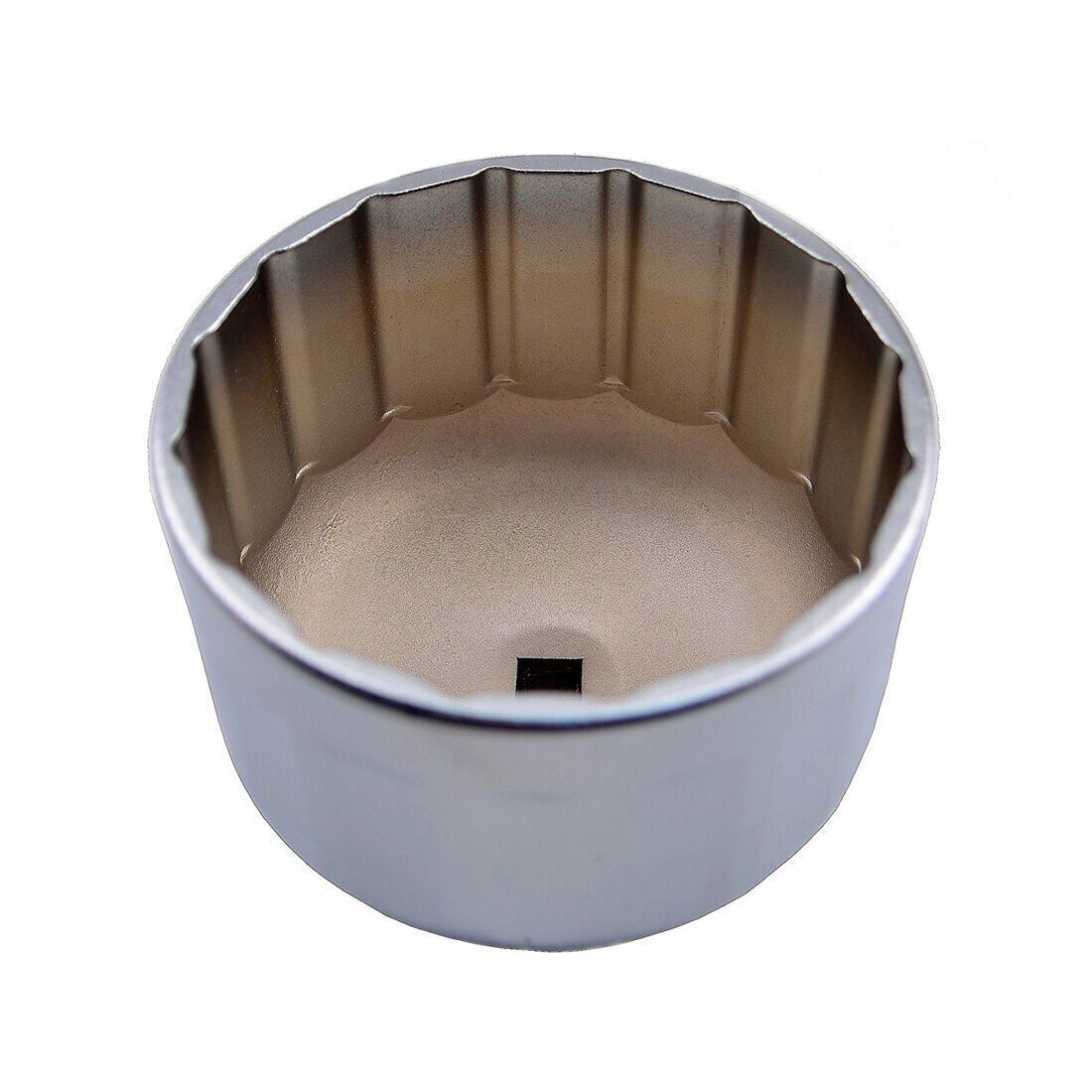 86.6mm 16 Flute Oil Filter Wrench Cap Housing Remover Tool For BMW Volvo