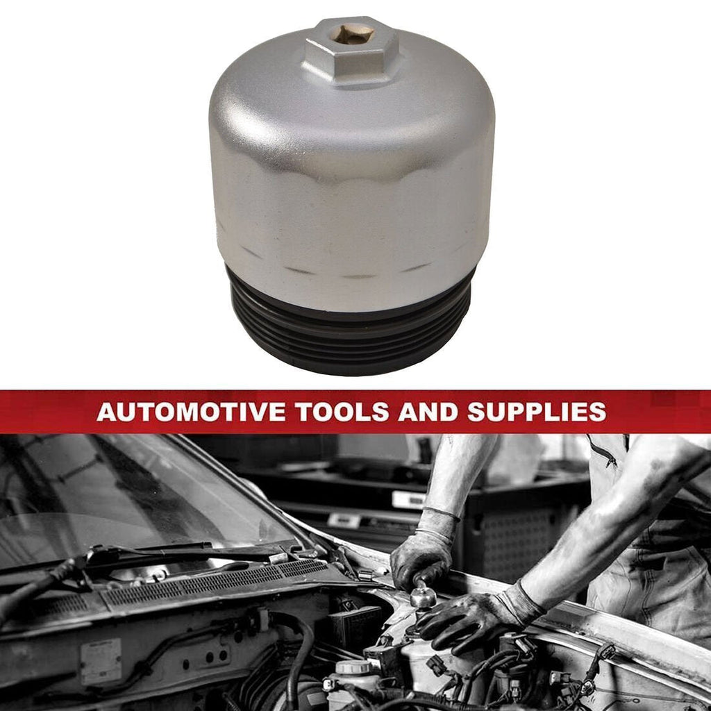 86.6mm 16 Flute Oil Filter Wrench Cap Housing Remover Tool For BMW Volvo