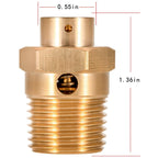 ST-4 Safety Pop Off Valve - Pressure Relief Valve 250 PSI, 1/2" NPT for Bendix