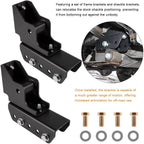 1.5" Rear Shackle Relocation Kit For 1984-2001 Jeep Cherokee XJ 2WD/4WD