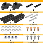 1.5" Rear Shackle Relocation Kit For 1984-2001 Jeep Cherokee XJ 2WD/4WD
