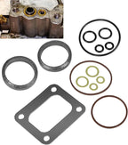 Turbo Pedestal O-rings Seal Kit+ Base Gasket Set 72468 For Ford 7.3L Powerstroke