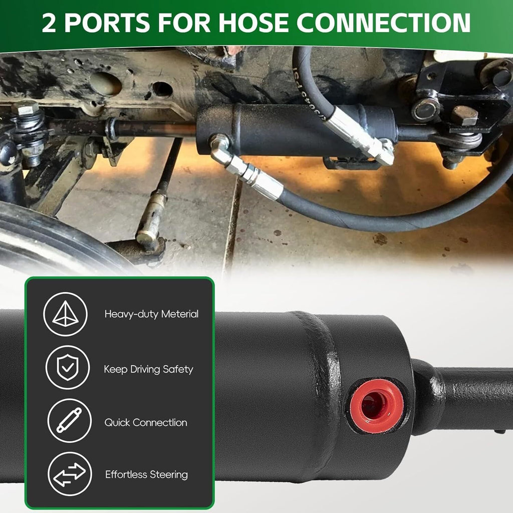 Hydraulic Steering Cylinder For John Deere 322 332 318 AM108777 AM39310 AM105769