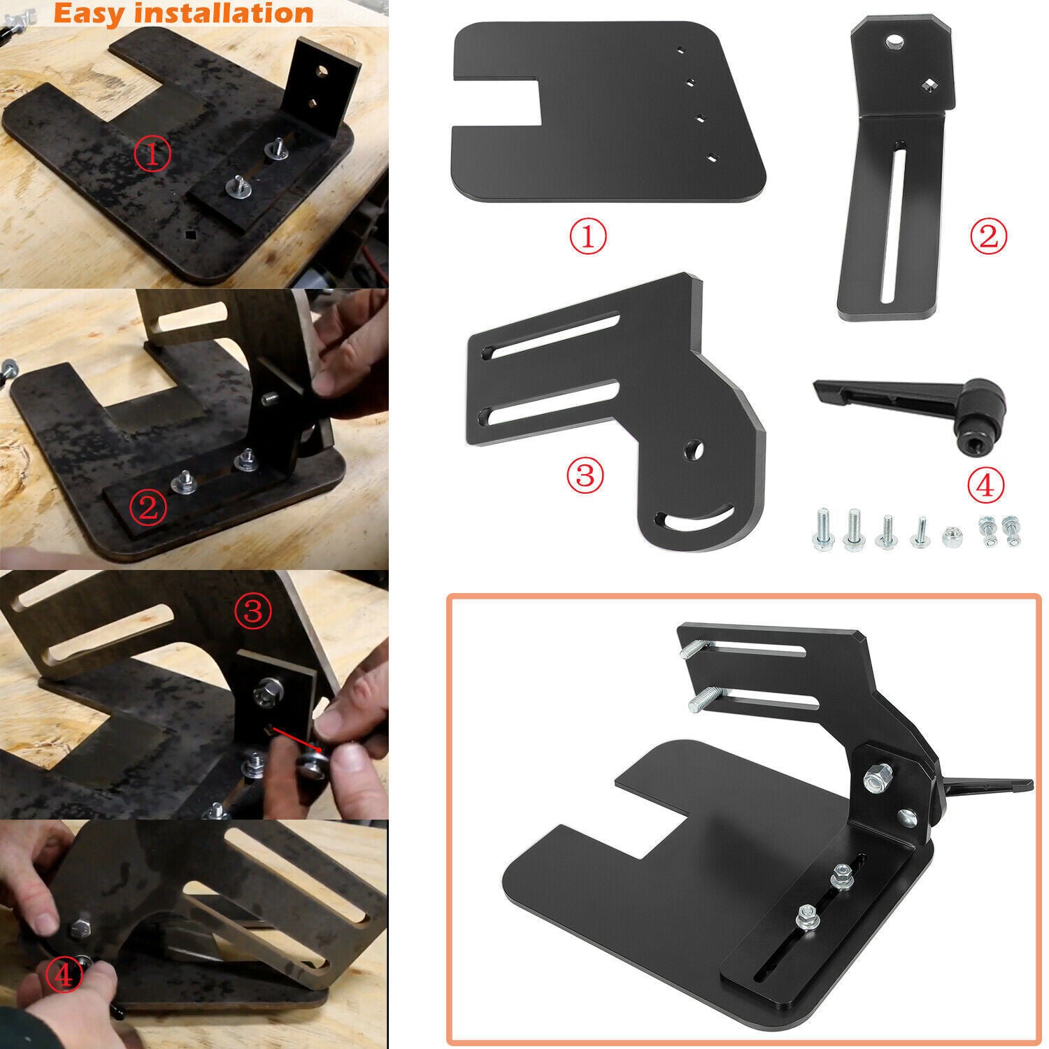 Belt Grinder Tilt Table For Most Popular OBM & 2x72" Knife Grinders Knife Bevel