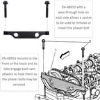Cam Phaser Retainer / Camshaft Actuator Locking Tool EN 48953 For GM Buick Chevy