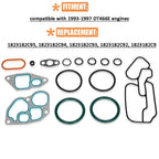 Engine Oil Cooler Gasket Kit for Navistar International DT466E 431270 1823182C95