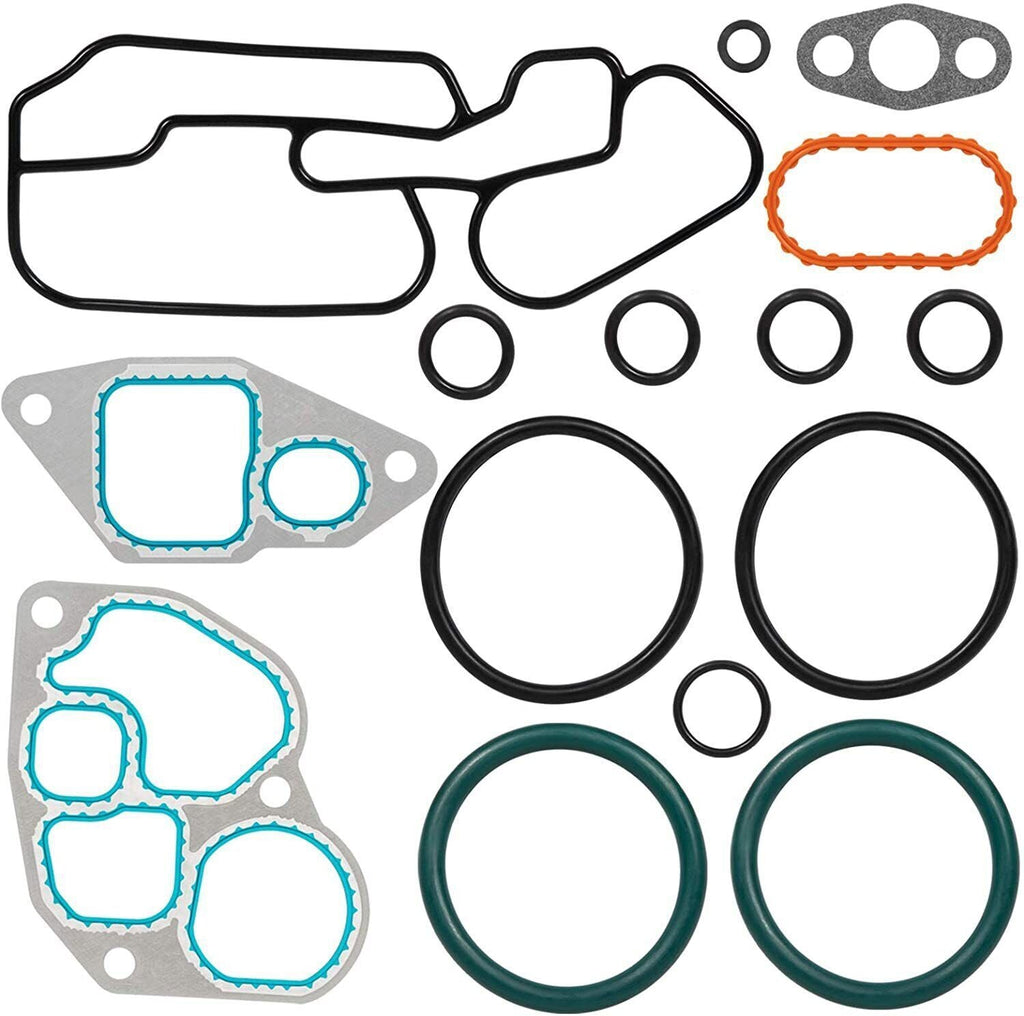 Engine Oil Cooler Gasket Kit for Navistar International DT466E 431270 1823182C95
