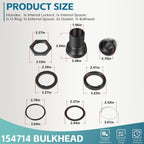 154714 Bulkhead Replacement 2-Inch For Triton II Filter TR50 TR60 TR100 TR140