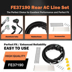 Rear AC Line Set FE37190 for 2011-2016 Ford Explorer ,2013-2019 Flex and MKT