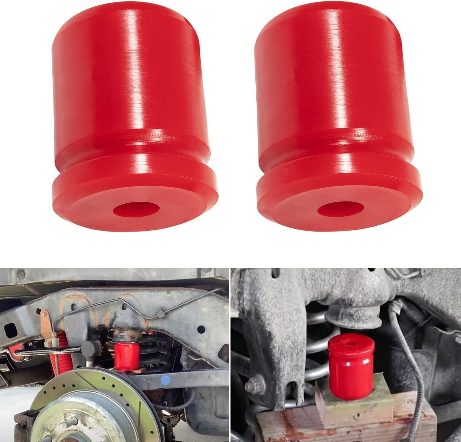 1-1304 Rear Polyurethane Bump Stop Fits for 2007-2018 Jeep Wrangler JK / JKU