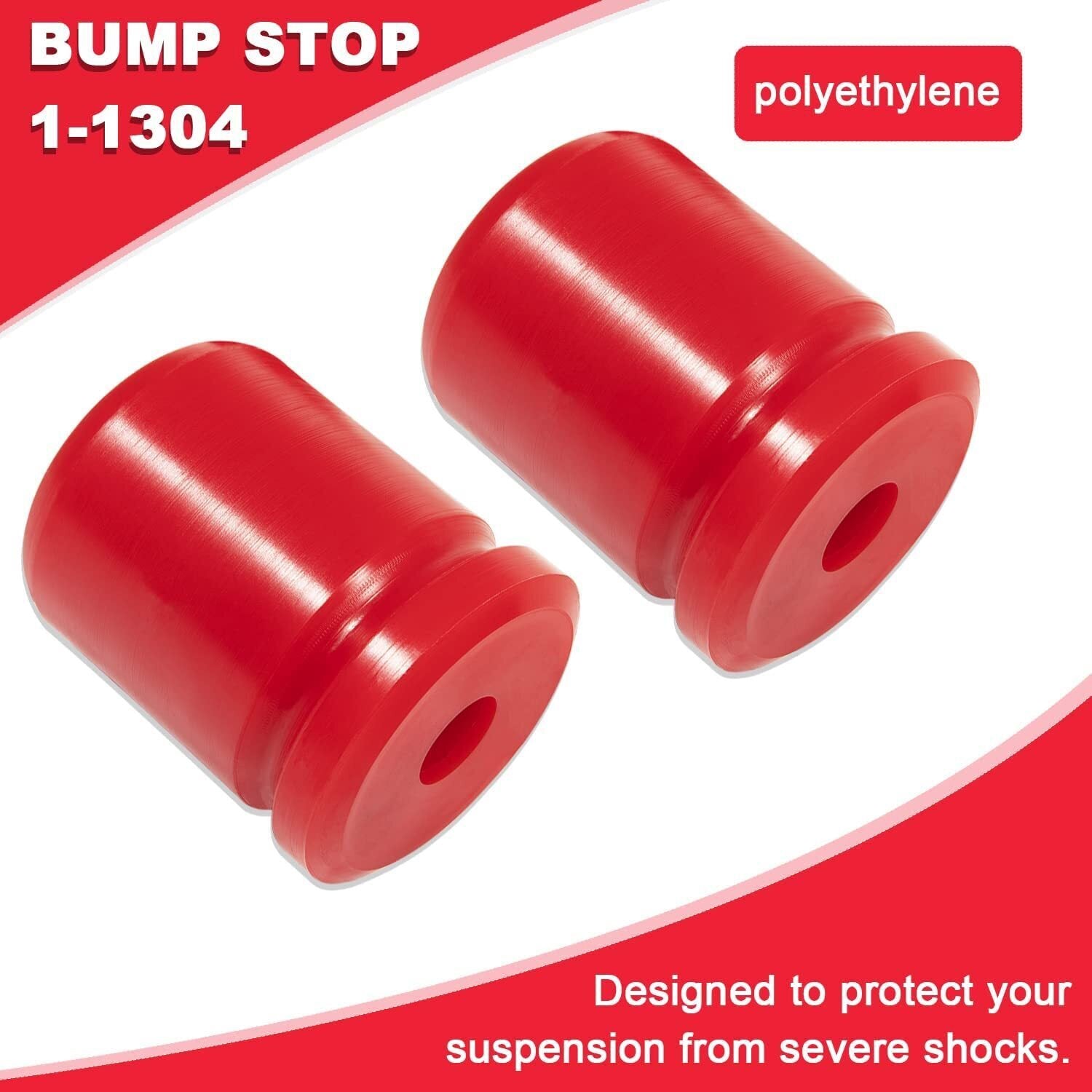 1-1304 Rear Polyurethane Bump Stop Fits for 2007-2018 Jeep Wrangler JK / JKU