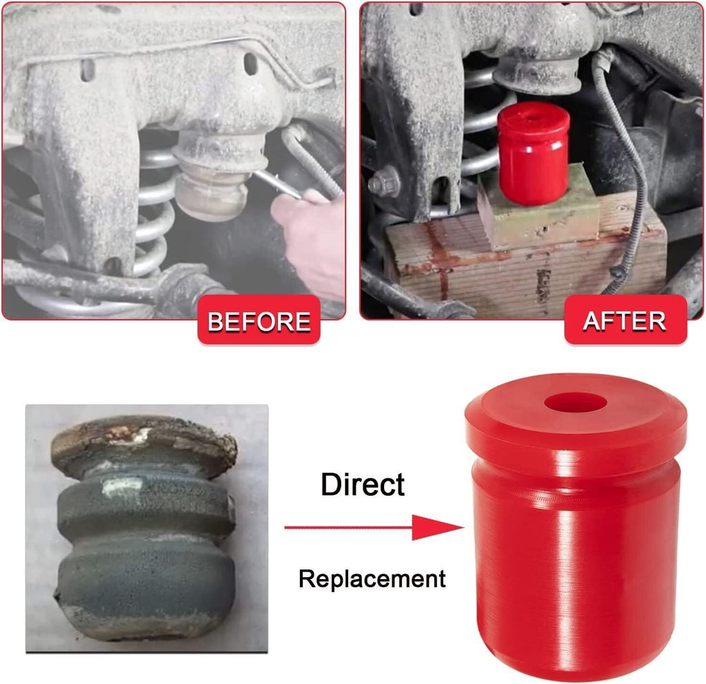 1-1304 Rear Polyurethane Bump Stop Fits for 2007-2018 Jeep Wrangler JK / JKU