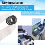 O-Ring Repair Kit for Jandy Zodiac VS FloPro, FHPF, FHPM Series Pool Pumps